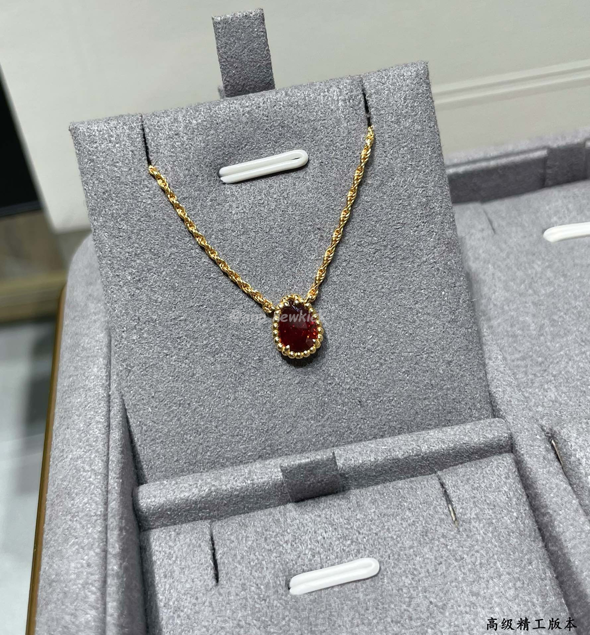 Boucheron Serpent Boheme Necklace Pink Gold With Rhodolite (3) - www.newkick.vip